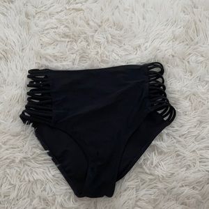 high wasted bikini bottoms